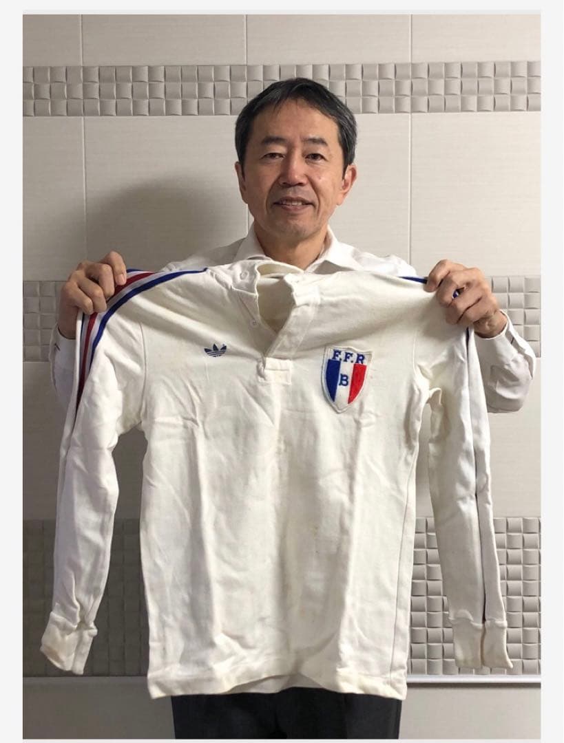 ラグビーフランス代表 フィリップ・セラのジャージ 1985年日本代表フランス遠征