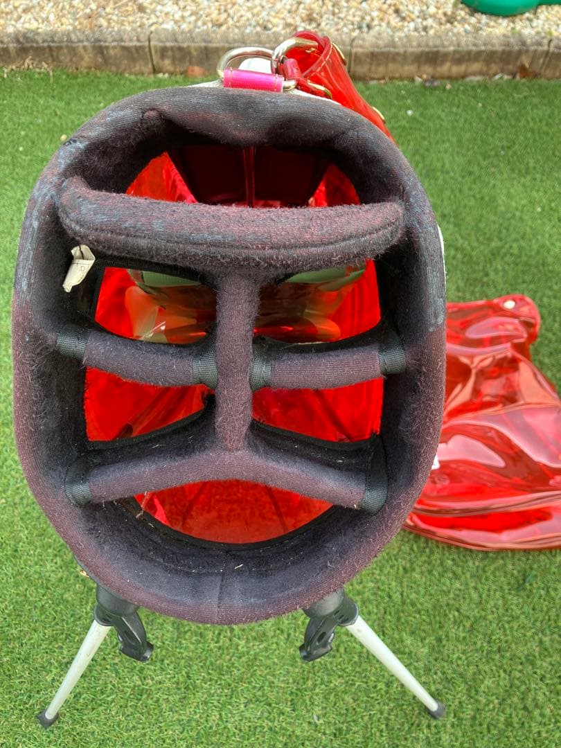 muta MARINE キャディバッグ レッド