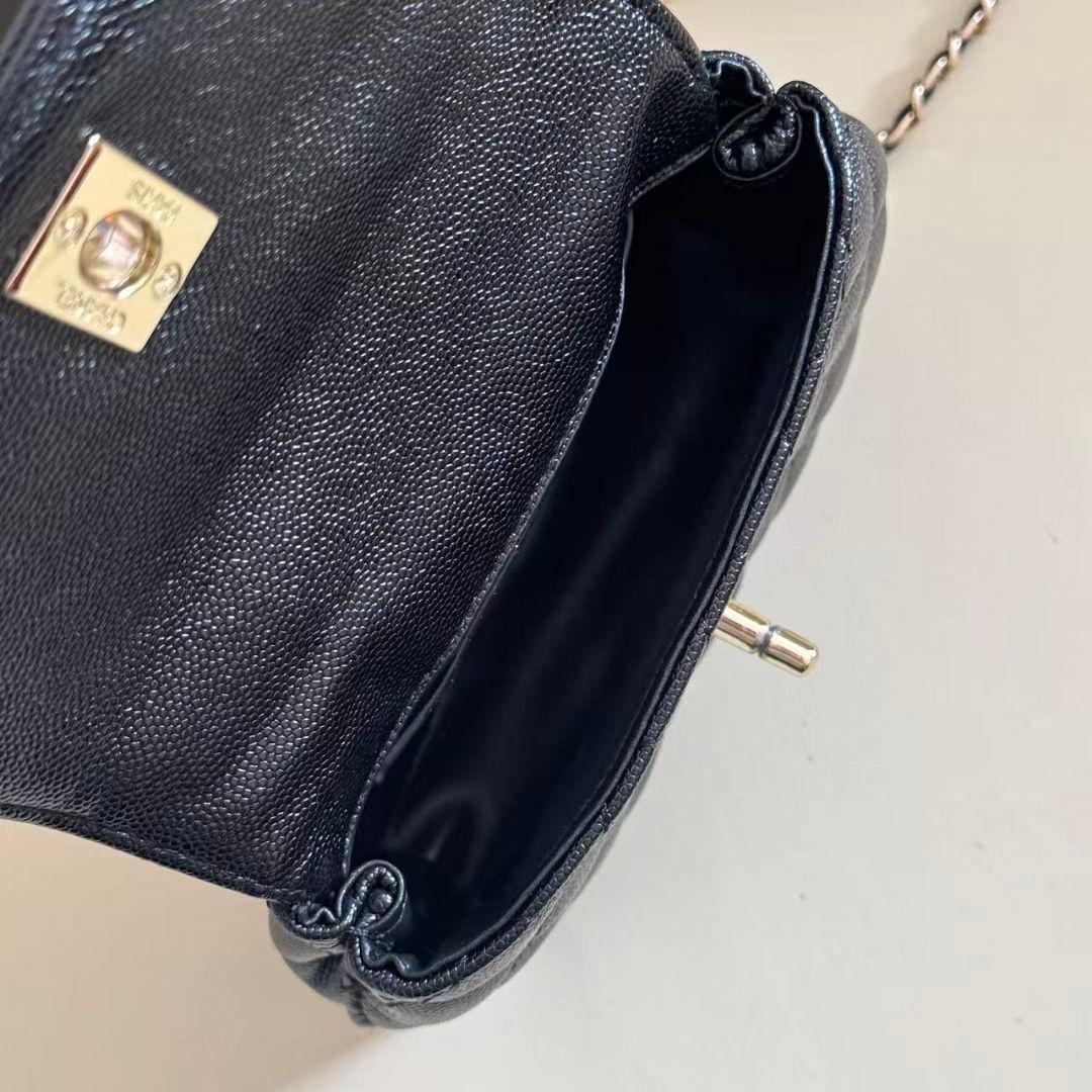 ノベルティ ハンドル ショルダーバッグ ハンドバッグ ブラック