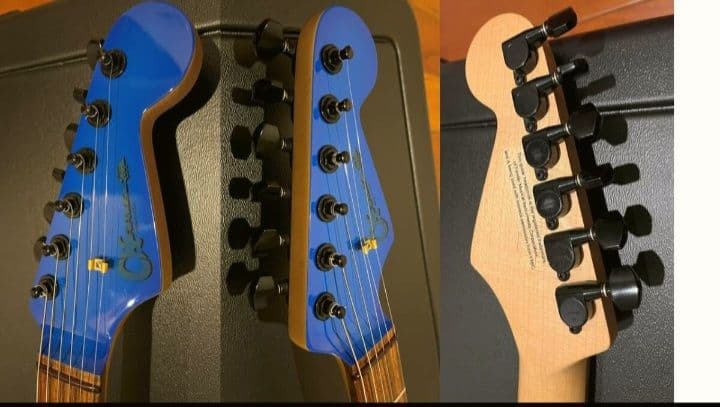 Jake E Lee　Charvel　 Blue Burst　ジェイクeリー