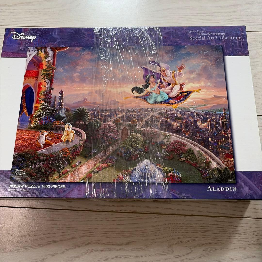 アラジン 、ピータパン、ピノキオ、リトルマーメイドジグソーパズル 1000ピース