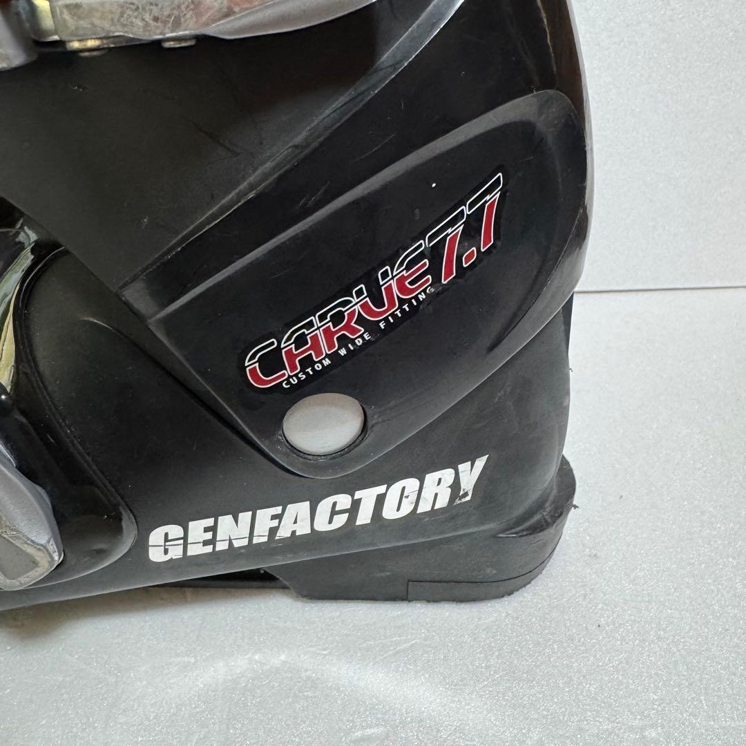 28CM28.5cmスキー ブーツ初心者黒色ブラック　ゲンファクトリー格安特価