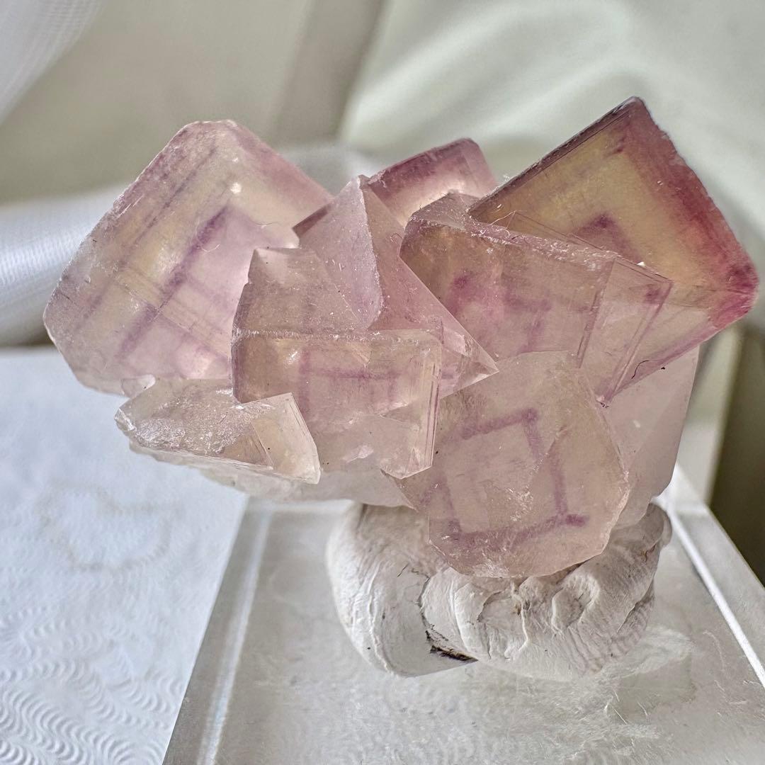 486 中国 ヤオガンシャン産 フローライト