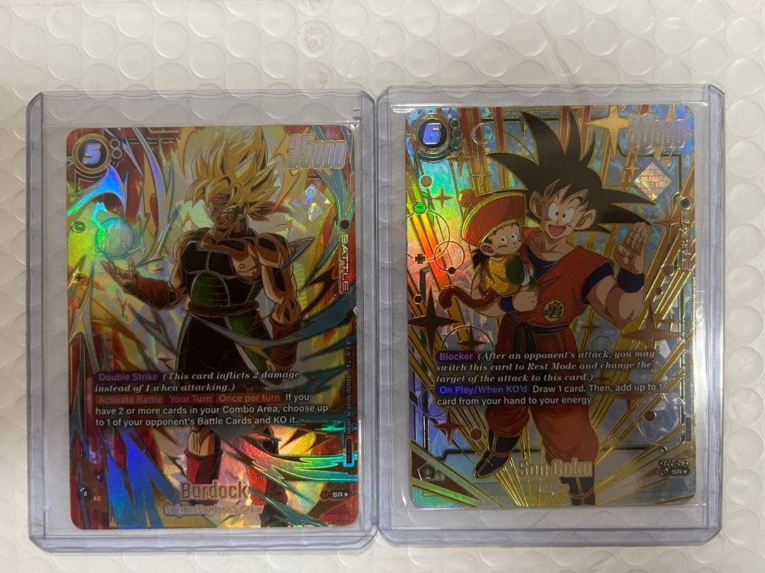 ドラゴンボール フュージョンワールド 海外プロモ バーダック/悟空 未開封