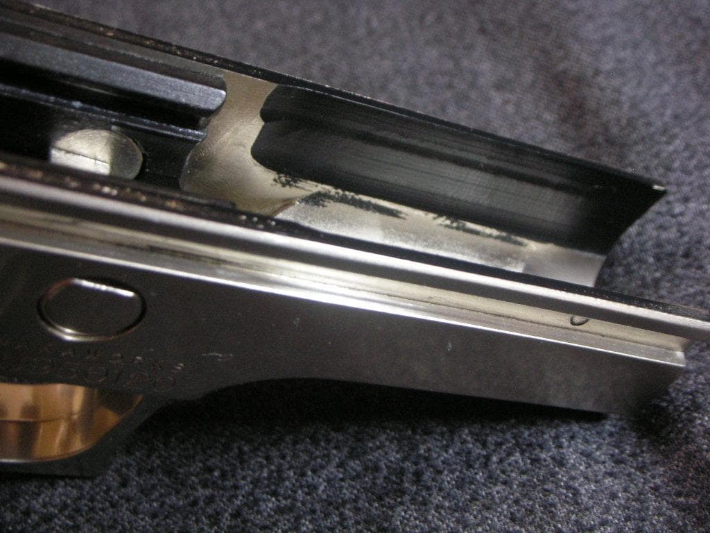 タナカ製　シグザウエルP226　オールシルバーモデル