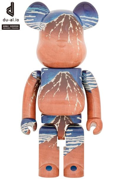 即日発送可能　葛飾北斎　ベアブリック　1000％