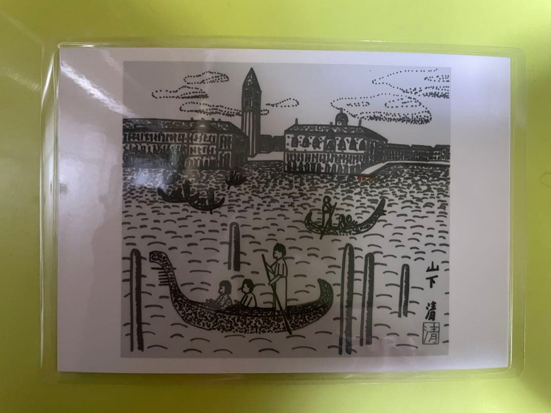 ベニスのゴンドラ風景