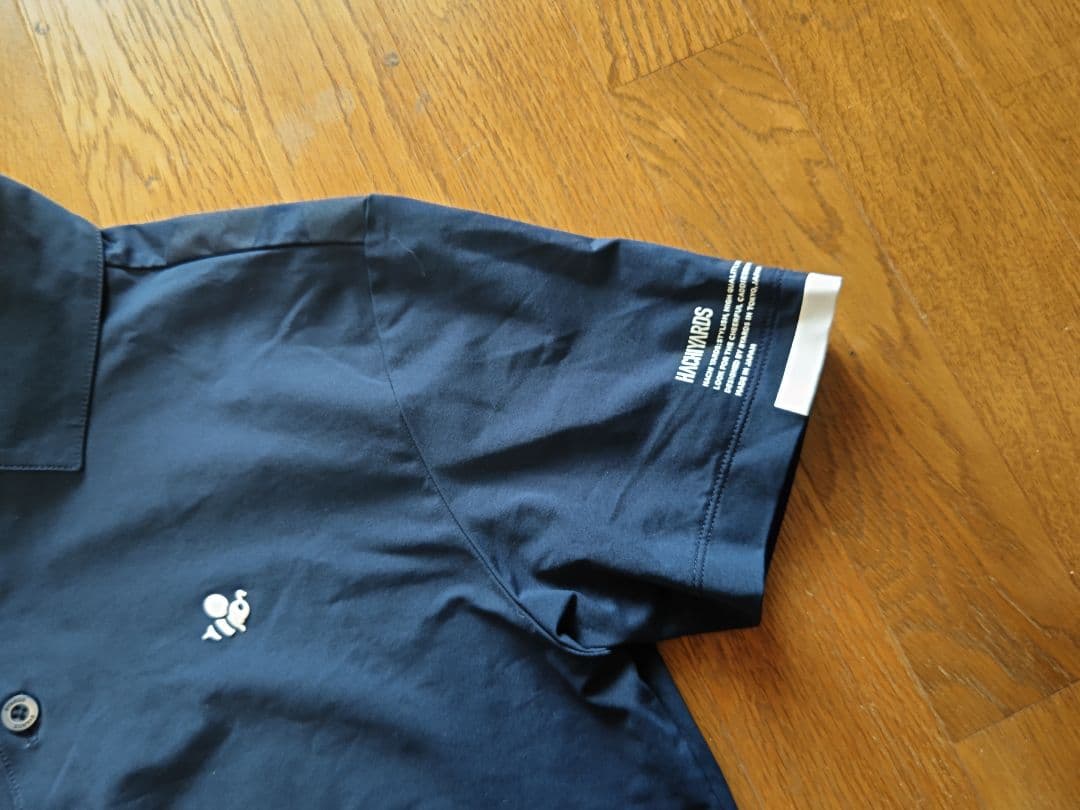 8yards 8YARDS ネイビー ポロシャツ 美品 サイズL ハチヤーズ