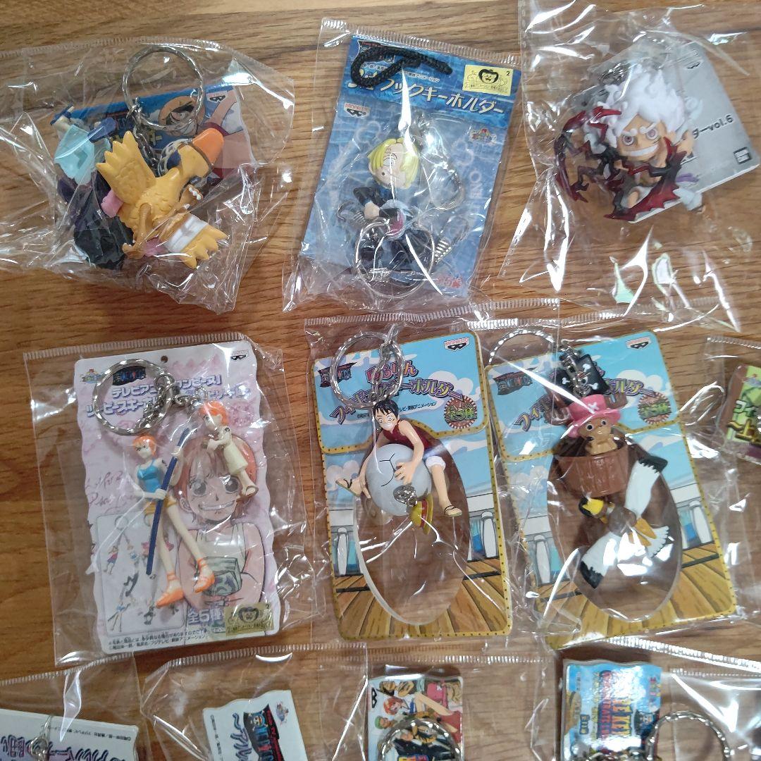 ワンピース　フィギュアキーホルダー　46点