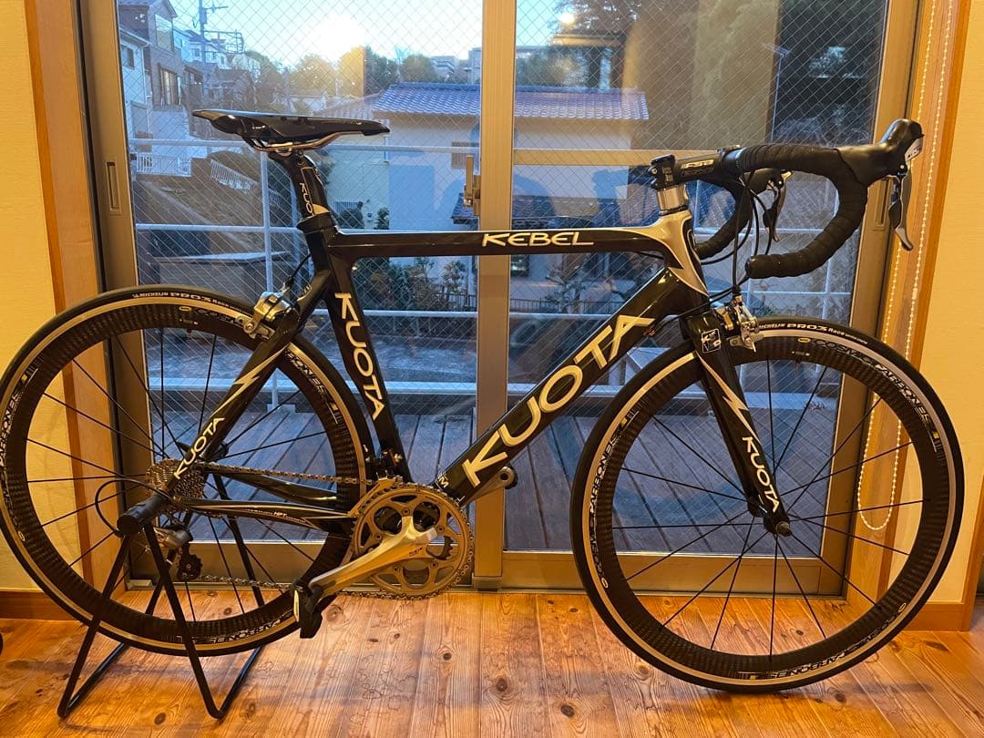室内保管　KUOTA Kebel ⭐︎Mavicカーボン　ロードバイク