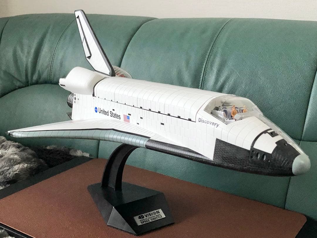 1/72￼ 特大￼スペースシャトル 4D VISION カット￼モデル￼完成品￼