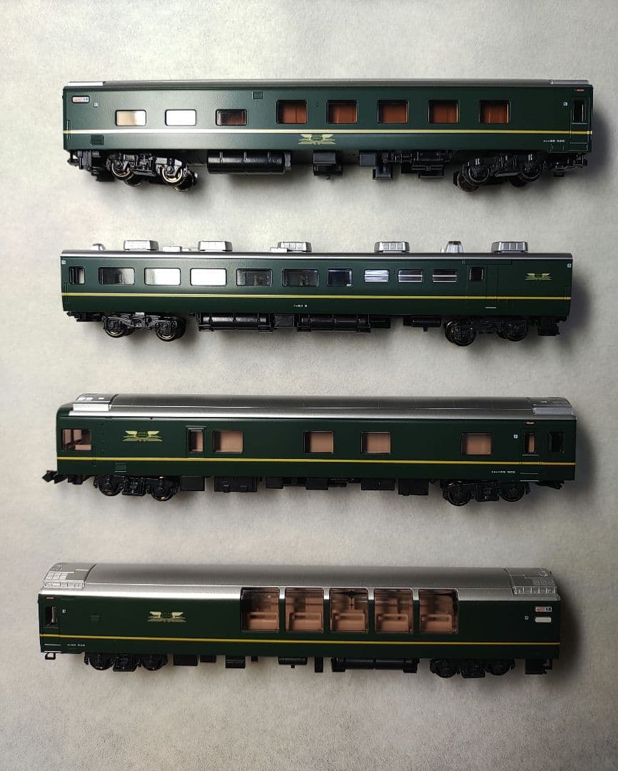 KATOトワイライトエクスプレスフルセット　10-869＋10-870＋EF81