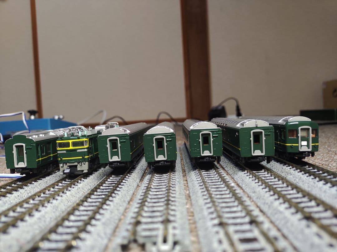 KATOトワイライトエクスプレスフルセット　10-869＋10-870＋EF81