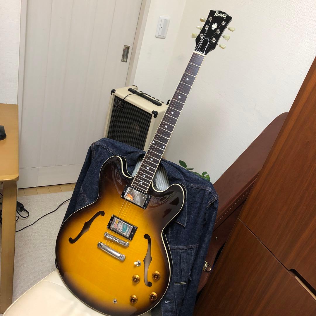 90's ジャパンビンテージBurny RSA-80 es-335 国産セミアコ