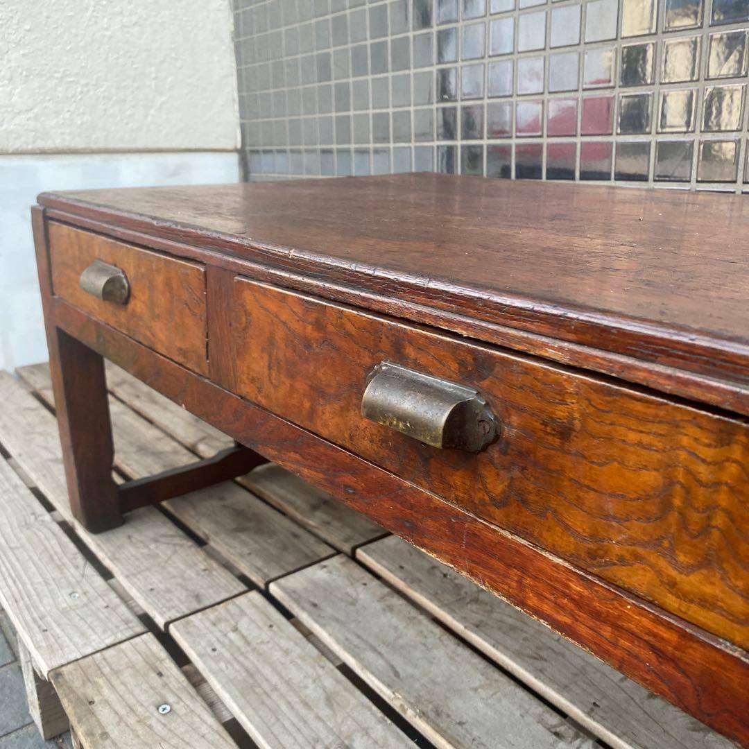 時代物 文机 骨董品 古民家 古家具 インテリア 店舗什器 昭和レトロ