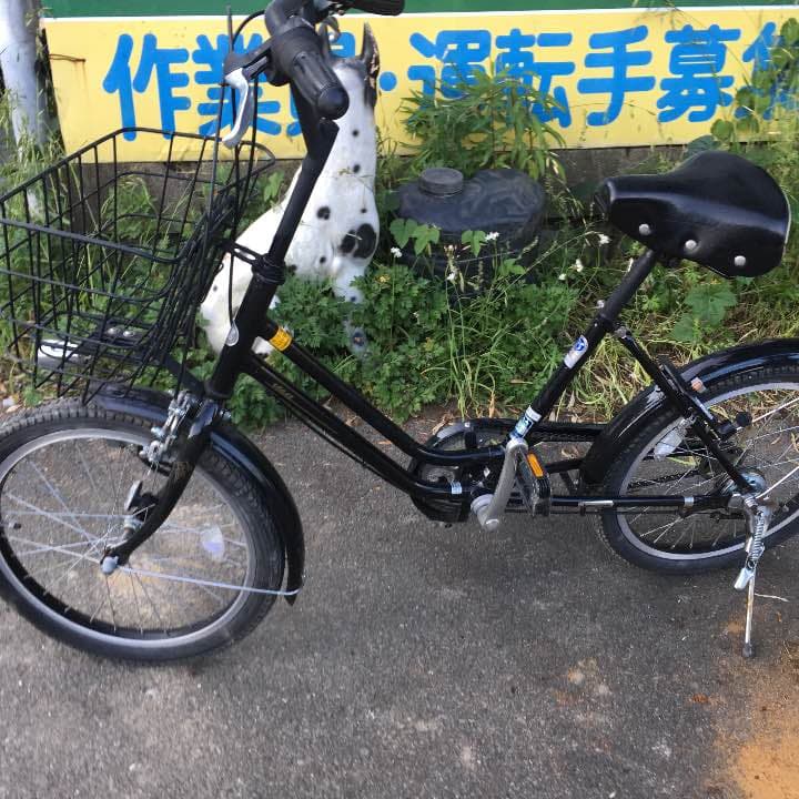 自転車20インチ ブラック