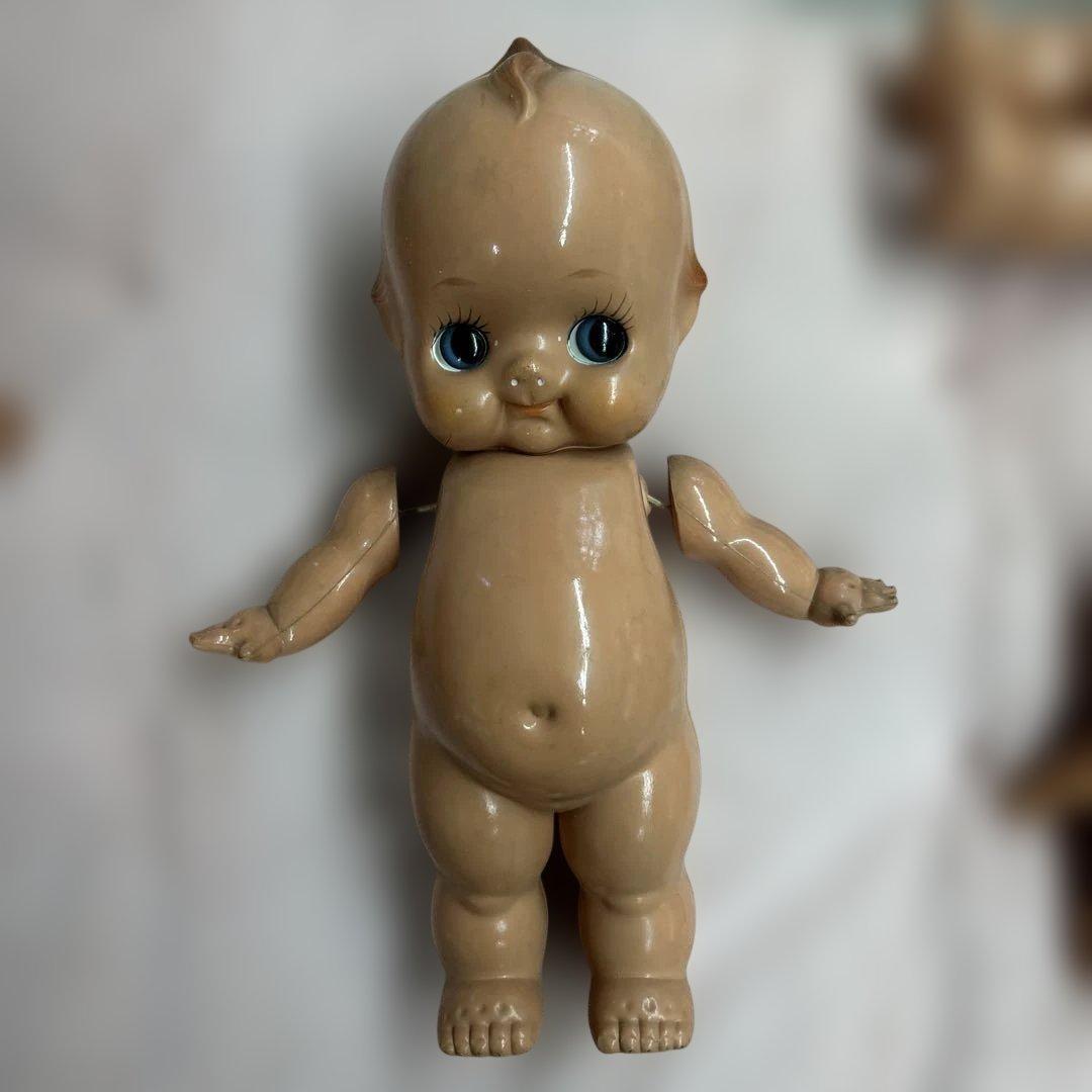 レトロ　セルロイド　キューピー　ビンテージ　ヴィンテージ　人形　当時物　昭和