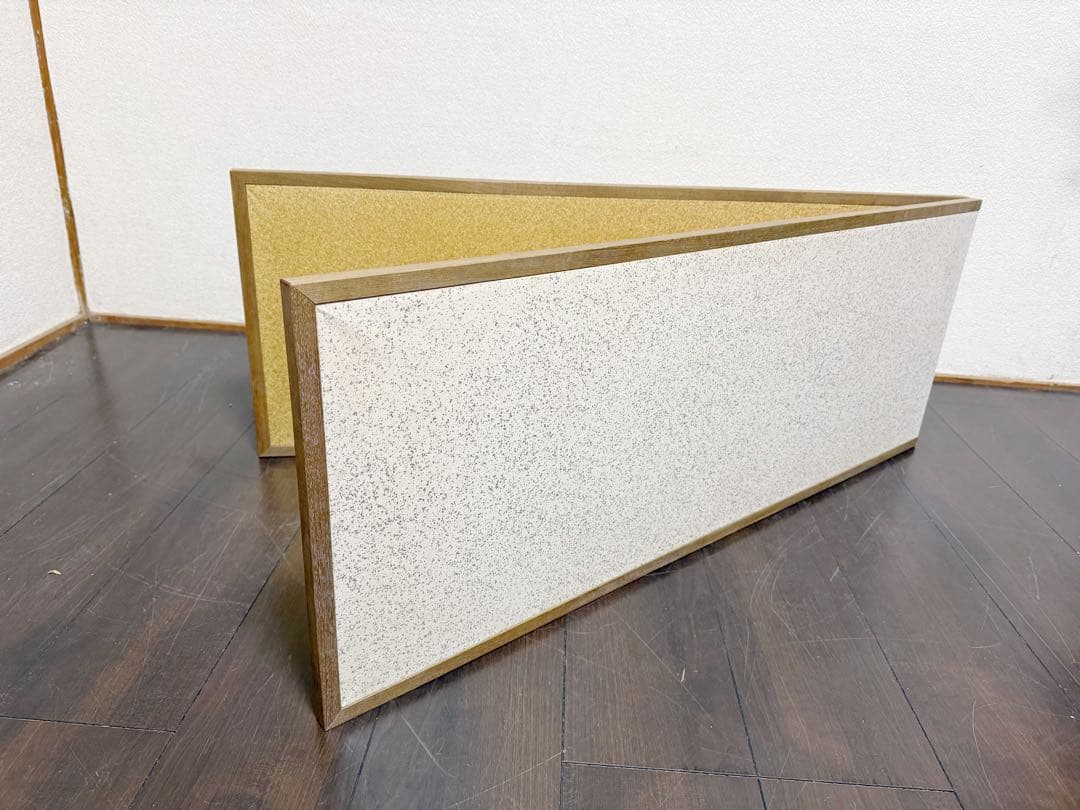 未使用 茶道具 桑縁 金砂子 裏銀散らし 風炉先屏風 茶室