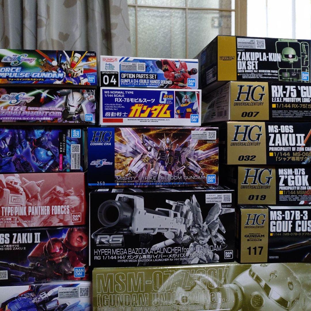 ガンプラセット 多彩なモデルまとめ売り