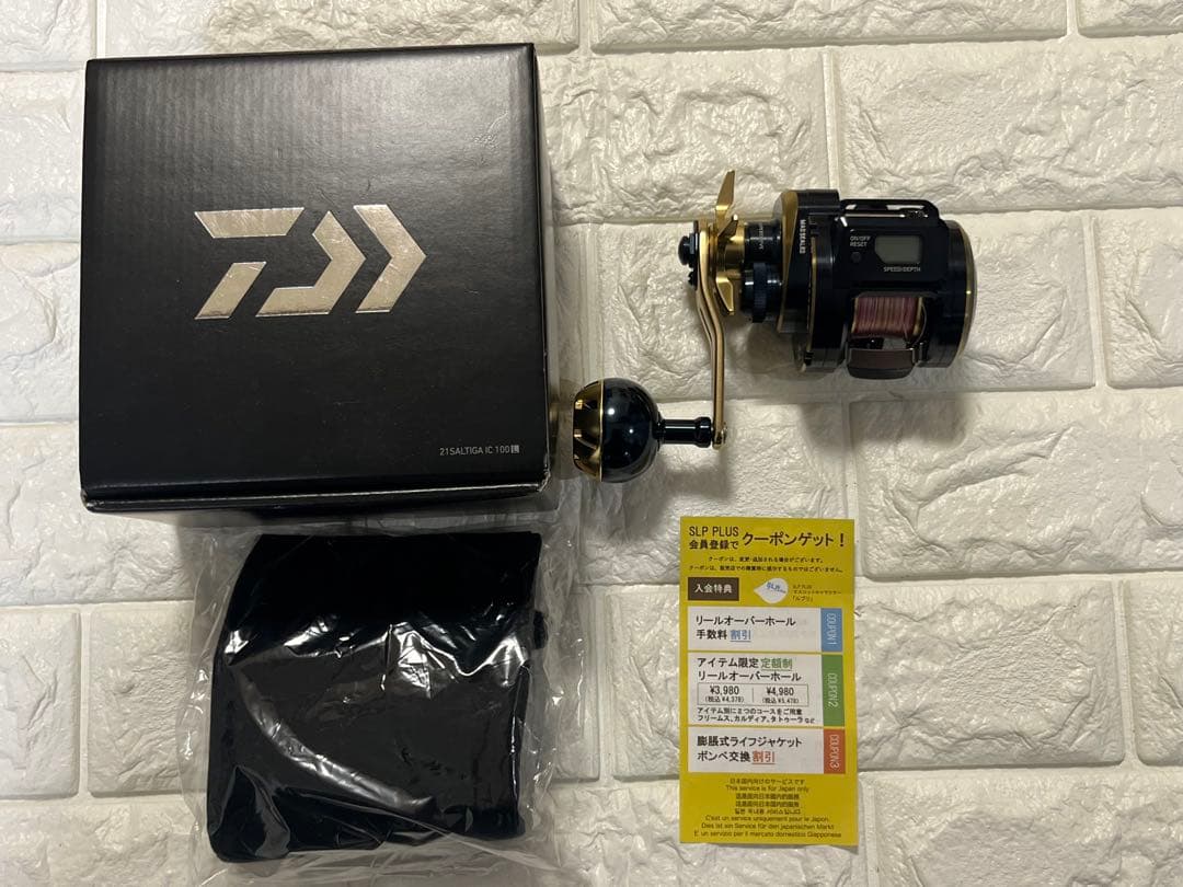 ダイワ DAIWA 21ソルティガ IC 100L 左ハンドル