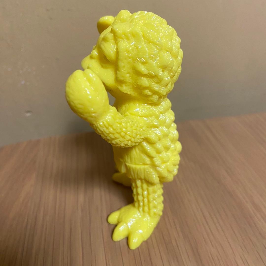 Killer J ミニサルモン ミニメヅラ 黄色成型　未塗装ソフビ 5427