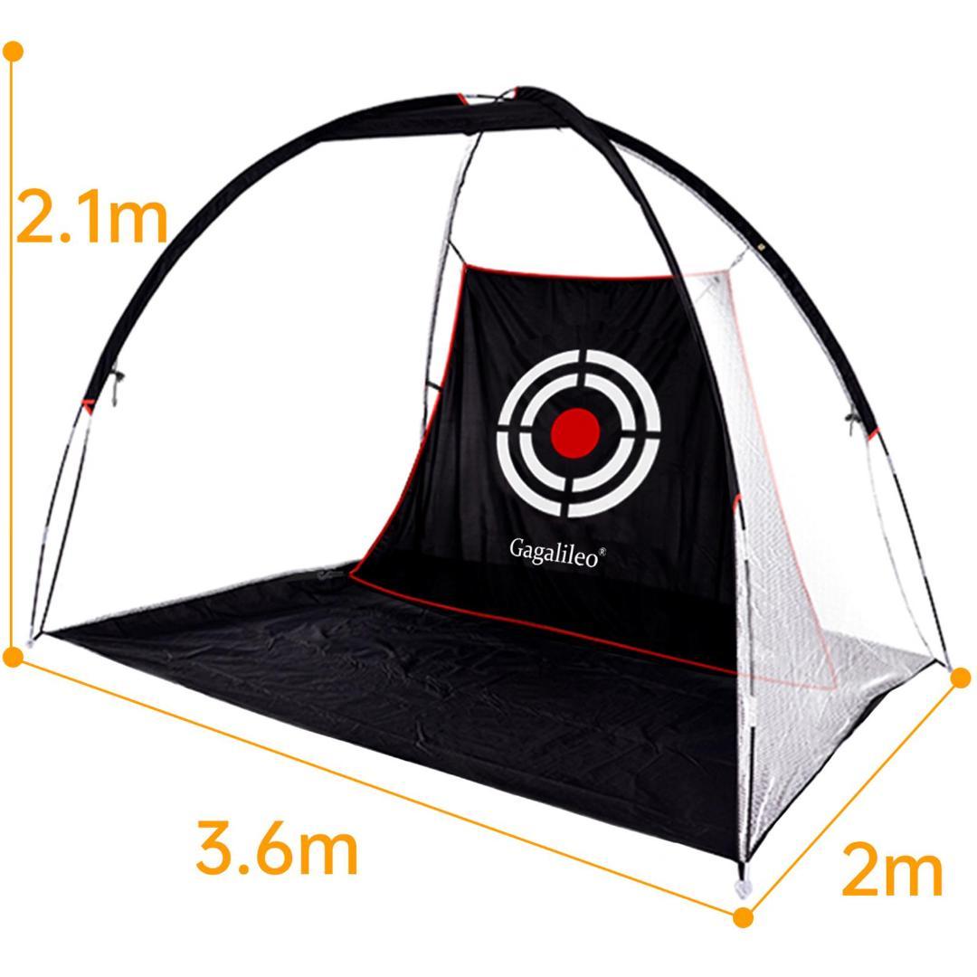 ゴルフネット　3.6x2.1x2m キャリーバッグ付き　トレーニング練習