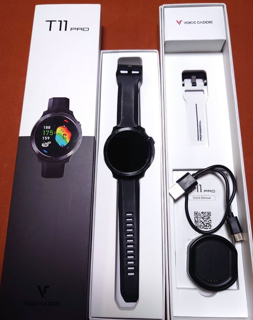 ち*ろ様 ボイスキャディ T11 Pro GPSナビ　ハドラスコーティング済