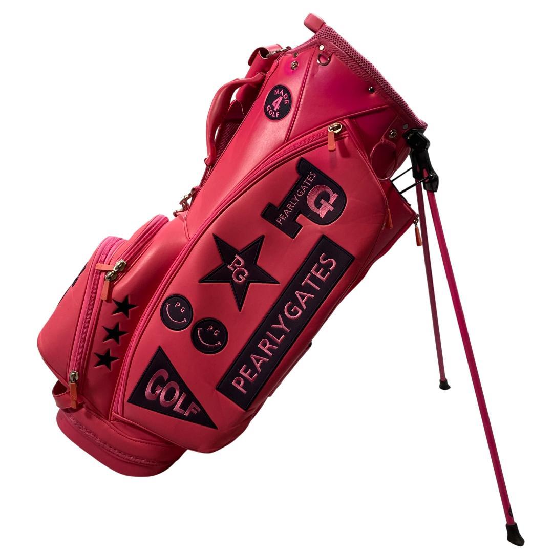 PEARLY GATES パーリーゲイツ キャディバッグ 6分割 9型 ピンク