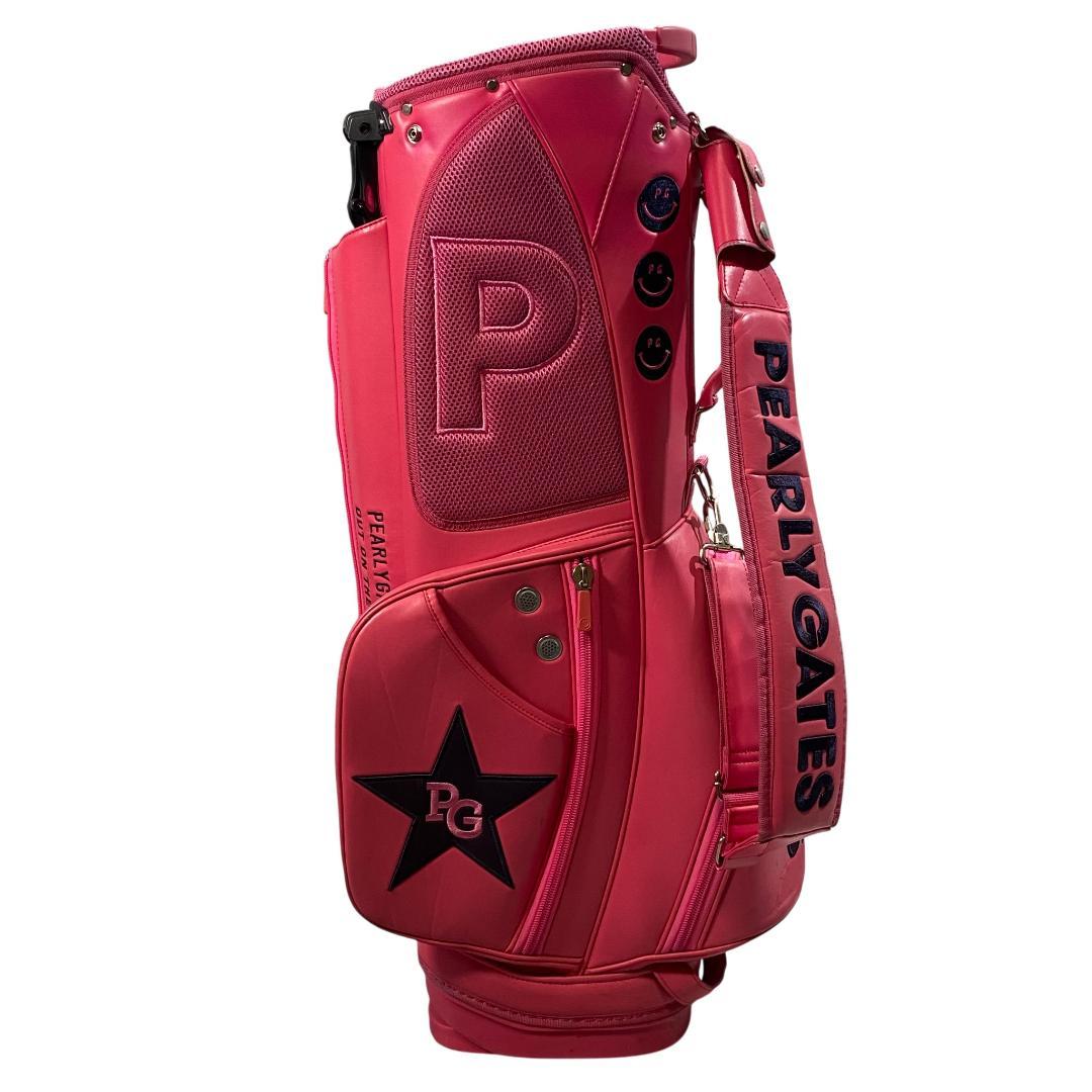 PEARLY GATES パーリーゲイツ キャディバッグ 6分割 9型 ピンク