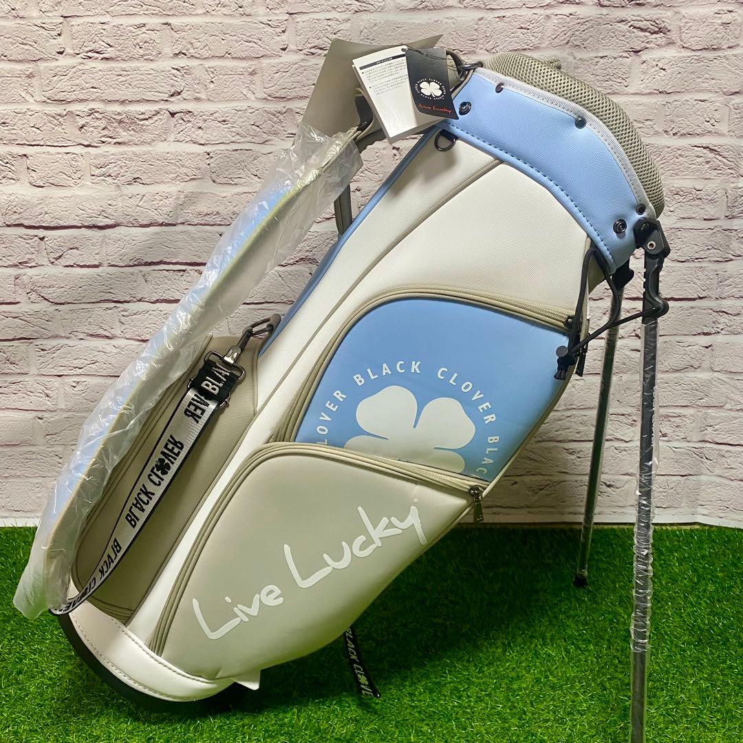 BLACK CLOVER ブラッククローバー キャディバック 水色 新品