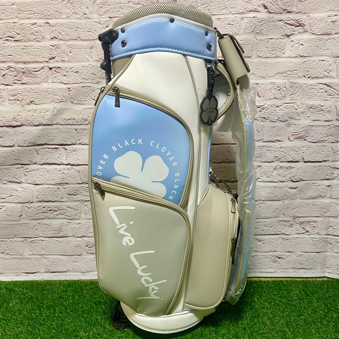 BLACK CLOVER ブラッククローバー キャディバック 水色 新品