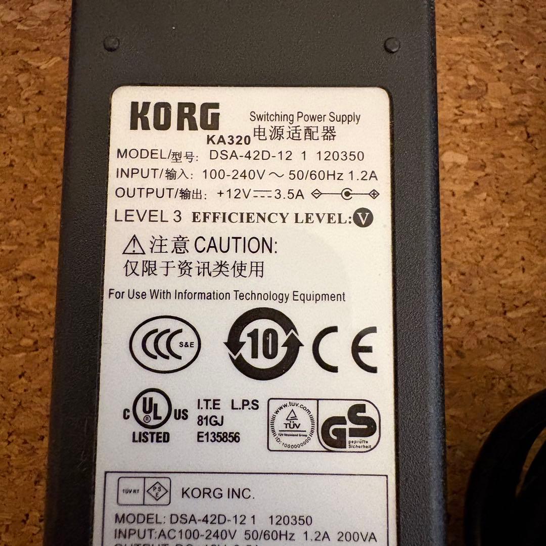 【良品】KORG コルグ M50-61 シンセサイザー 61鍵 動作確認済み