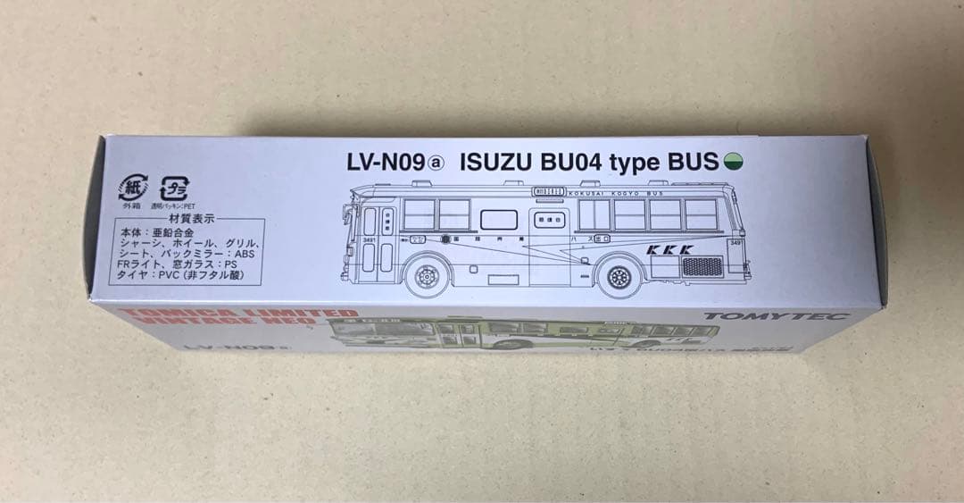 トミカ リミテッド ヴィンテージ ネオ　いすゞ BU04型バス 国際興業 09a