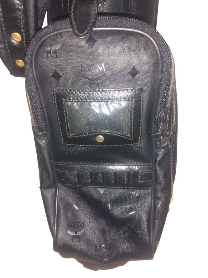 超希少品　廃盤　MCM 高級キャディバッグ レディース　ブラック