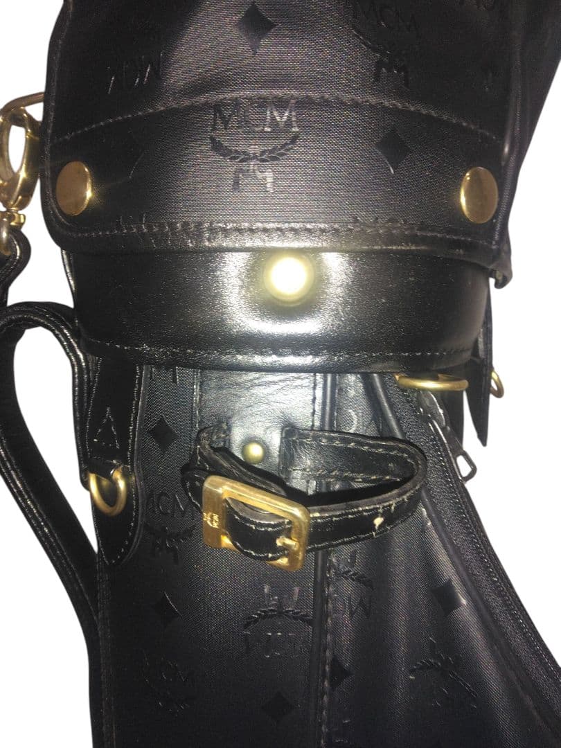 超希少品　廃盤　MCM 高級キャディバッグ レディース　ブラック