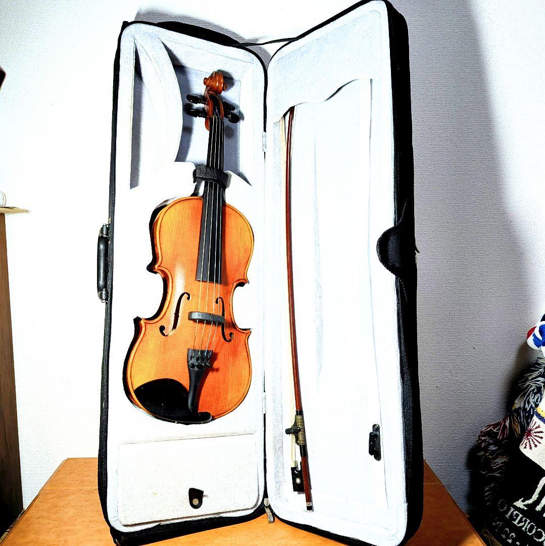 【美品】Nicolo Santi　4/4　バイオリン　NSN60S　虎杢