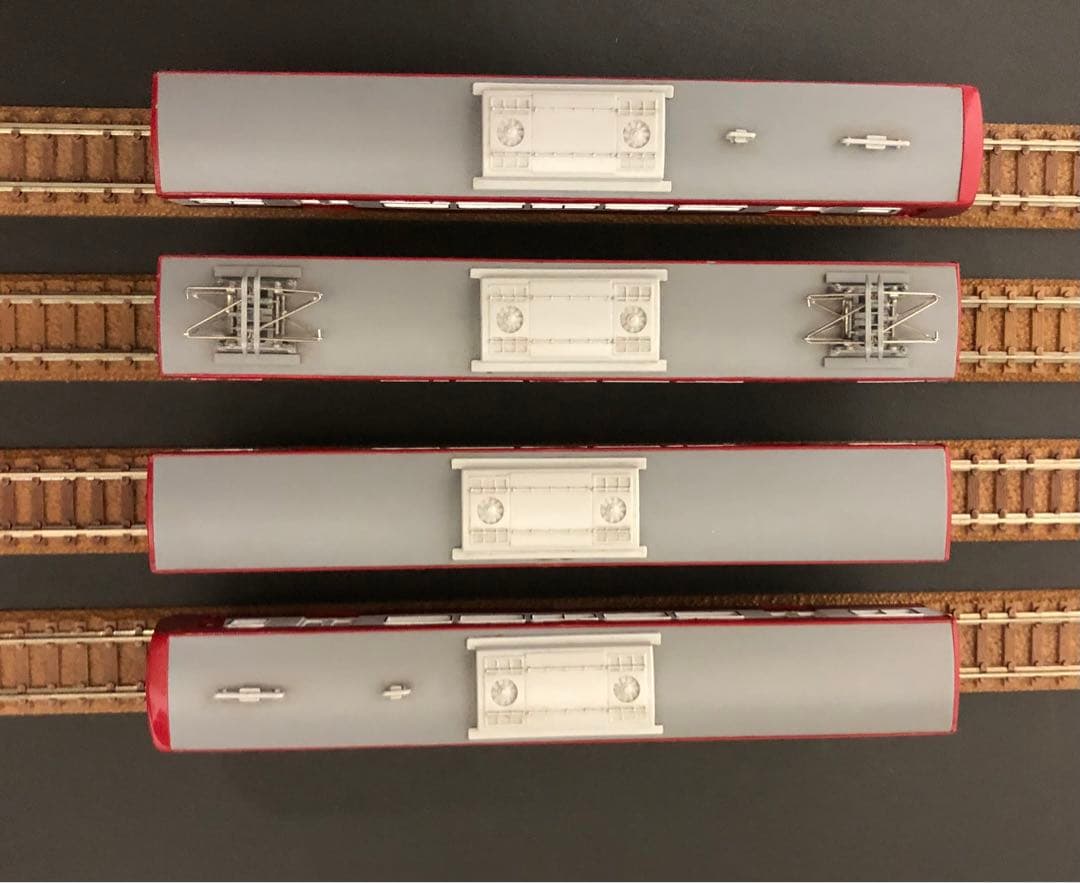 管理番号1634 京急2000形2扉車 Nゲージ未塗装キット組立品4両