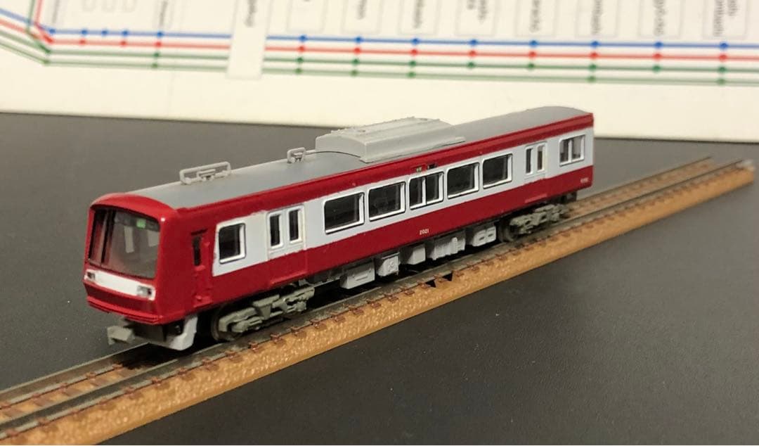 管理番号1634 京急2000形2扉車 Nゲージ未塗装キット組立品4両