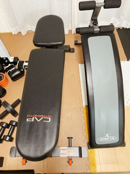 IROTES FIGHTING トレーニングベンチ ダンベル パワーラック