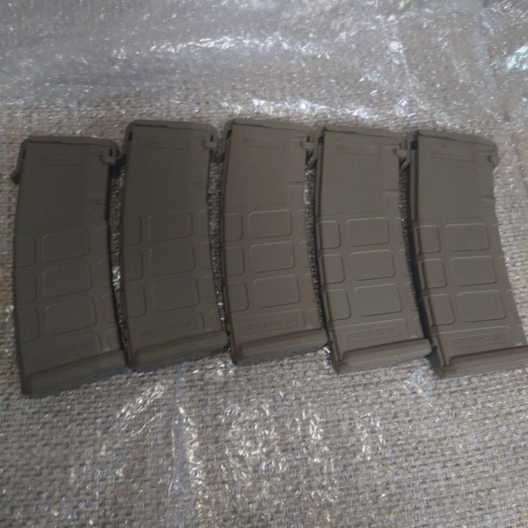 Magpul PTS P-MAG 次世代電動ガンM4用マガジン5個セット