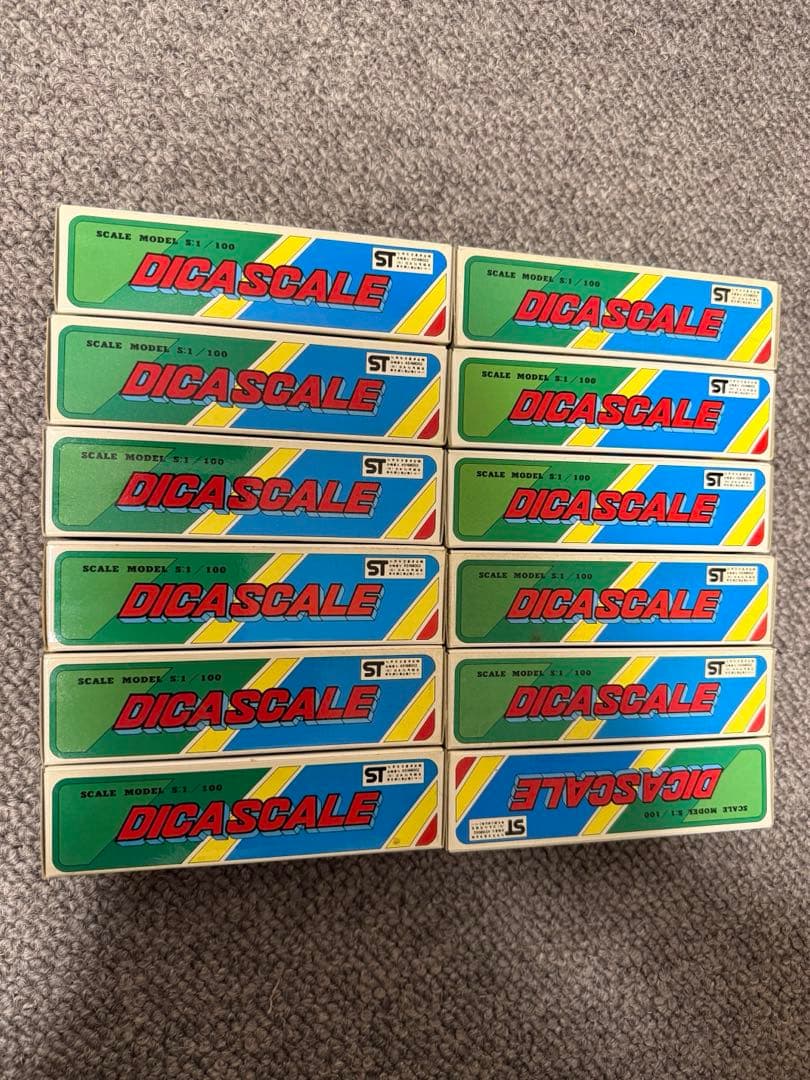 ニシキ ダイカスケール バスシリーズ 12台セット