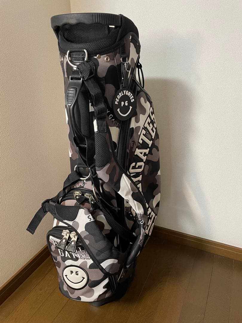 PEARLY GATES カモフラ キャディバッグ 89 パーリーゲイツ