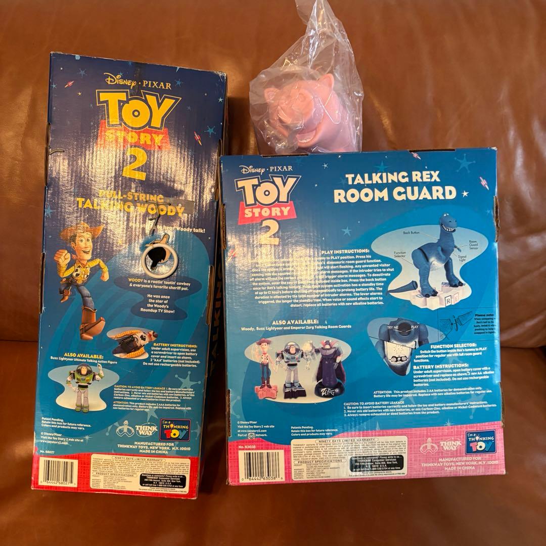 ⑥トイストーリー・ウッディ・トーキング・レックス・ハム・新品・未開封