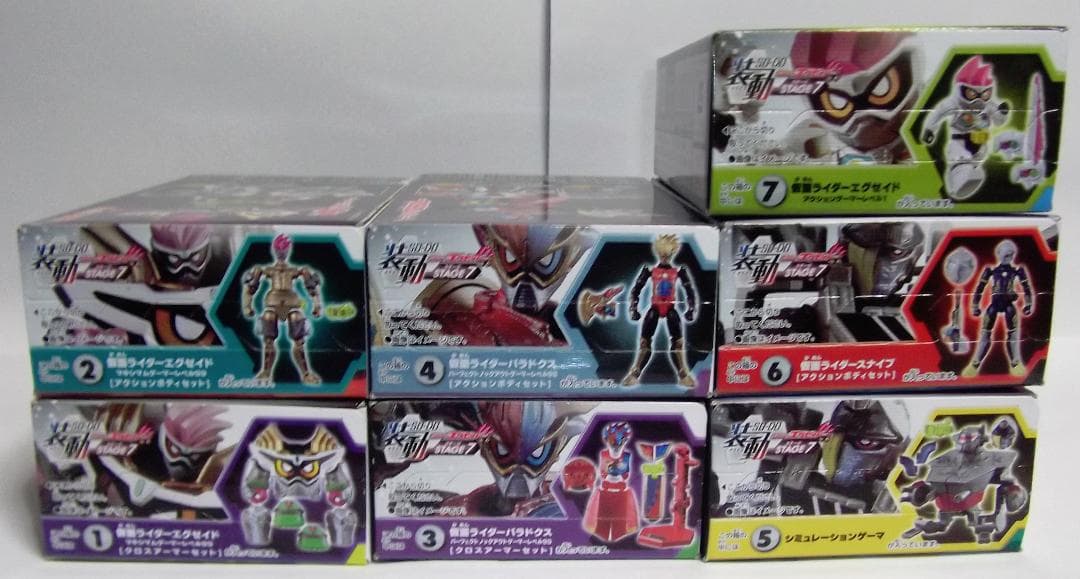 装動 仮面ライダーエグゼイド 7弾セット パラドクス スナイプ 最終値下げ