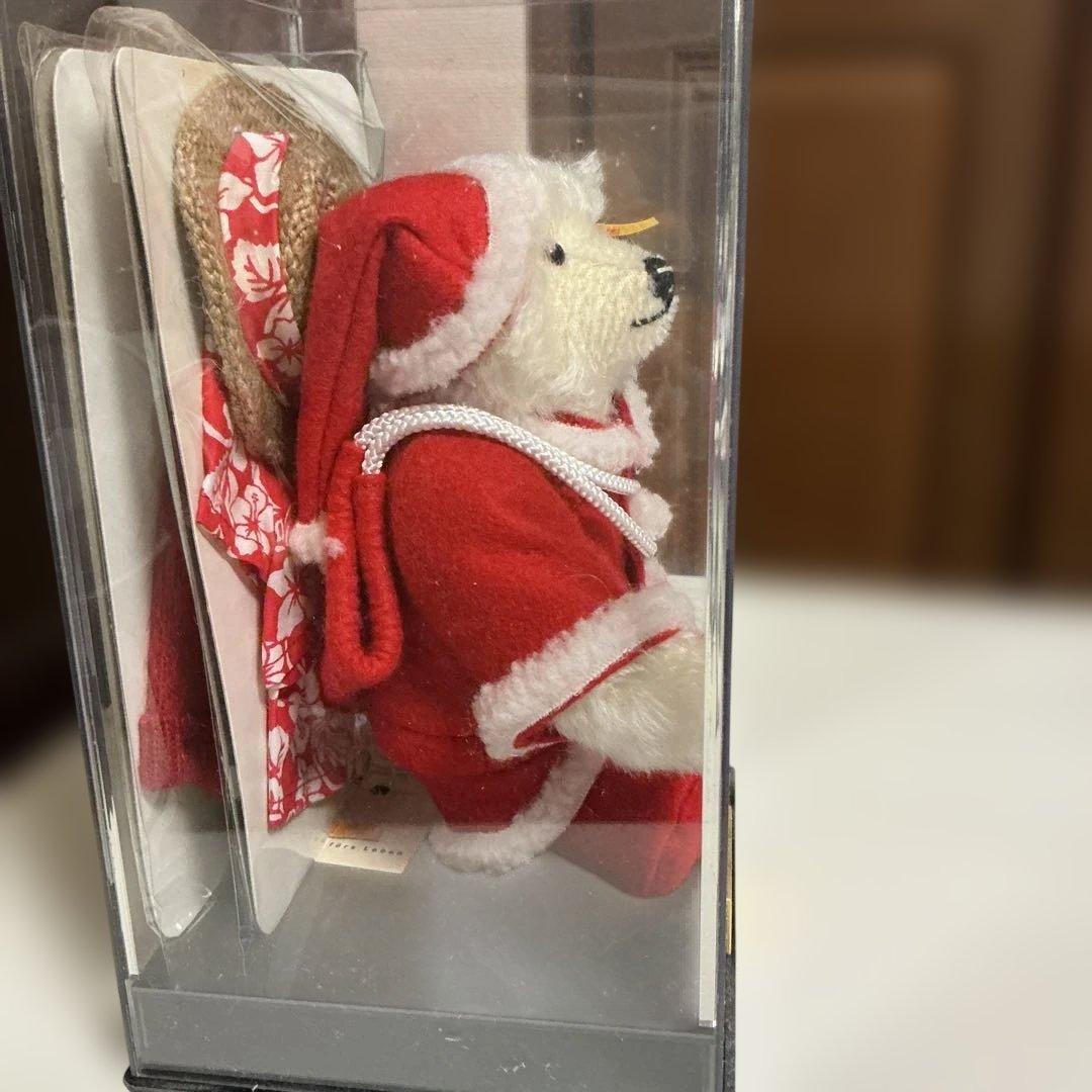 シュタイフコカコーラコラボ　サンタクローステディベア