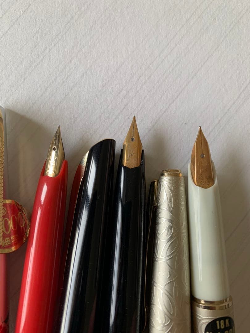 PLATINUM（プラチナ） 万年筆 3本セット