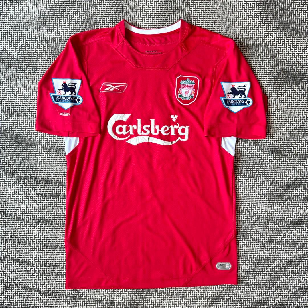 【PLパッチ付き】ジェラード ＃８ リバプール ０４／０５（H）Reebok