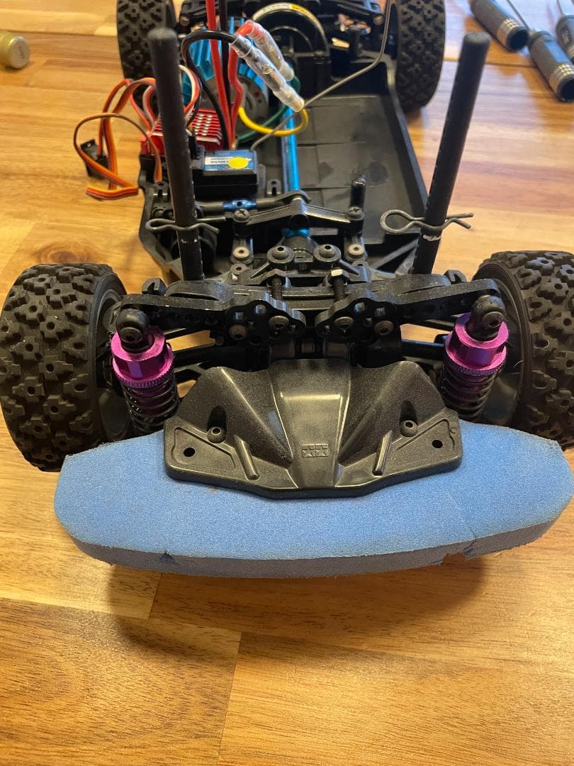 タミヤ　TT-02　ラリー仕様　試走のみ　ボディ無し　カスタム多数　動作確認済み