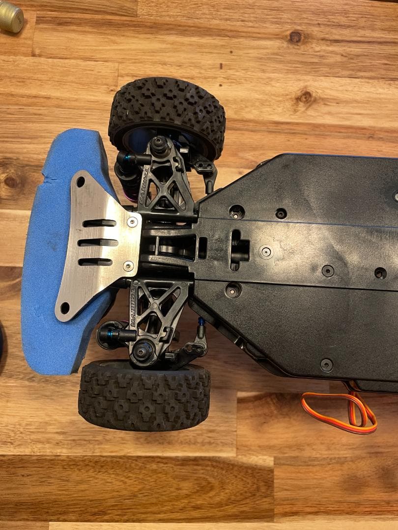 タミヤ　TT-02　ラリー仕様　試走のみ　ボディ無し　カスタム多数　動作確認済み