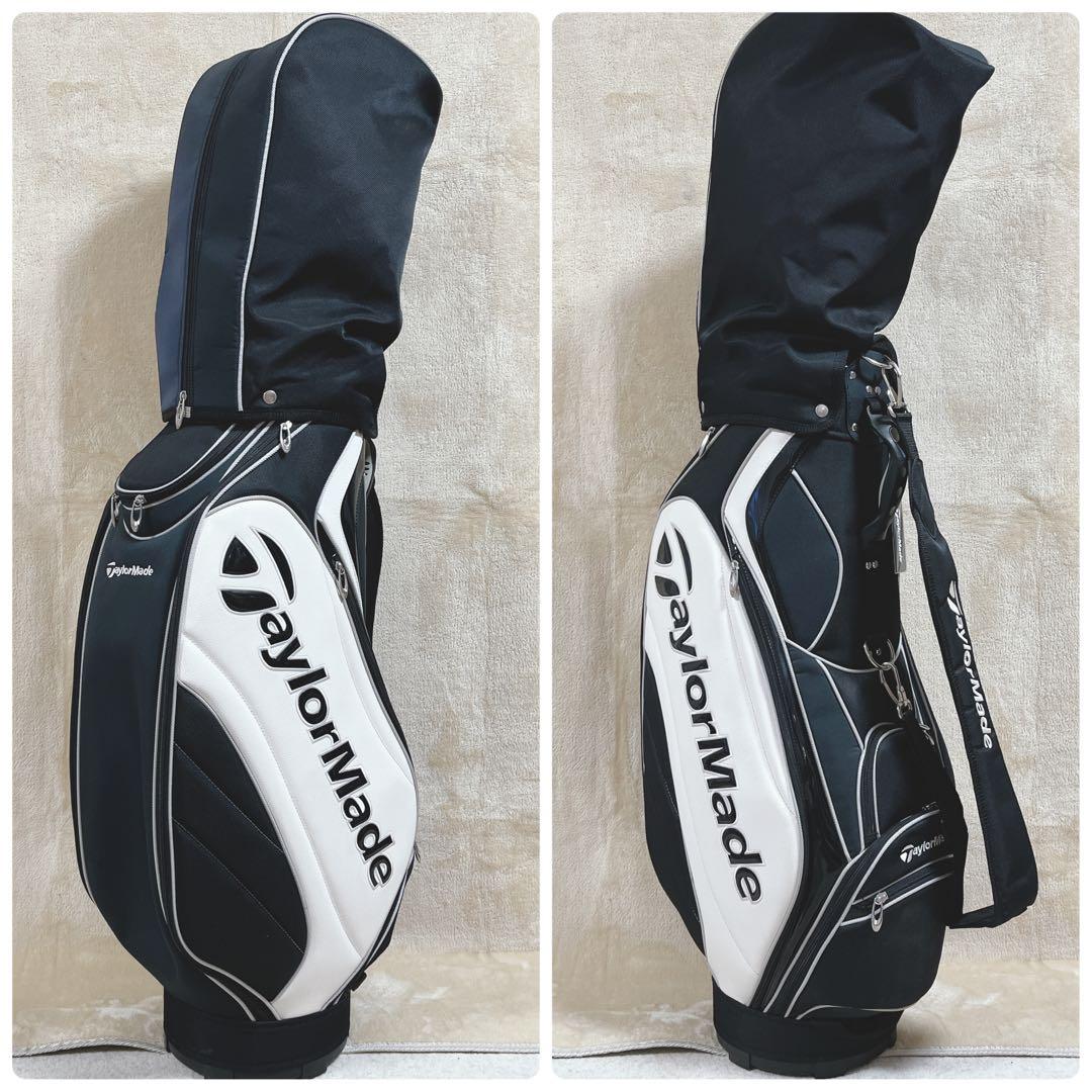 K034 テーラーメイド キャディバッグ 9型 フードあり